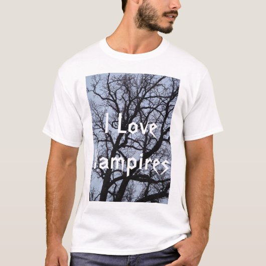 I Liebe Vampires T-Shirt (Vorderseite)