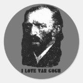 I Liebe Van Gogh - Stickers (Vorderseite)