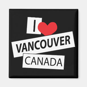 I Liebe Vancouver Kanada Magnet