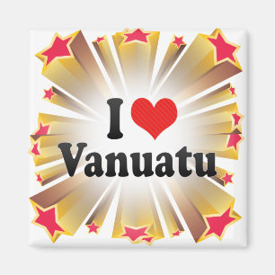 I Liebe Vanuatu Magnet