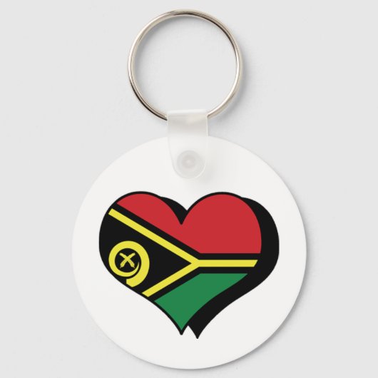 I Liebe Vanuatu Schlüsselanhänger (Vorderseite)