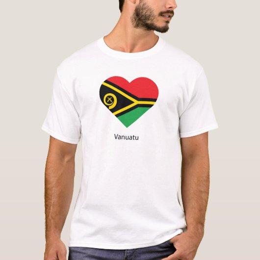 I Liebe Vanuatu T-Shirt (Vorderseite)