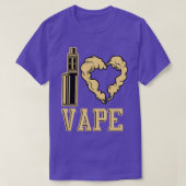 I LIEBE VAPE T-Shirt (Design vorne)