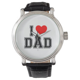 I Liebe Vater Armbanduhr - Father's Day Watch