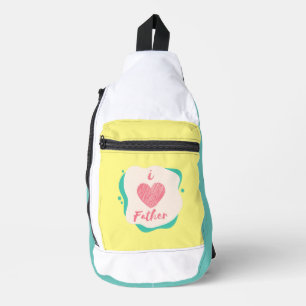 i Liebe Vater Crossbody Bag