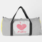 i Liebe Vater Duffle Bag (Vorderseite)