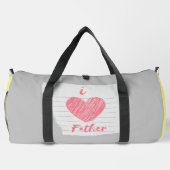 i Liebe Vater Duffle Bag (Rückseite)