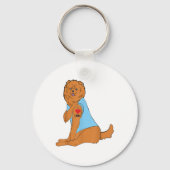 I Liebe Vater - Hund Herz Tattoo Chow _1 Schlüsselanhänger (Vorderseite)