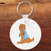 I Liebe Vater - Hund Herz Tattoo Chow _1 Schlüsselanhänger (Vorderseite)