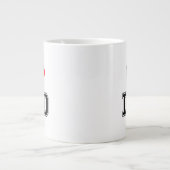 I Liebe Vater Kaffee Tasse - Minimalistisches Gesc (Vorderseite)
