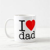 I LIEBE-VATER KAFFEETASSE (Links)