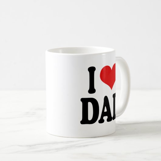 I Liebe-Vater Kaffeetasse (VorderseiteRechts)