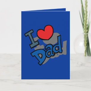 I LIEBE VATER - KARTE