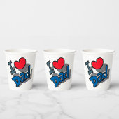 I LIEBE VATER PAPPBECHER