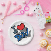 I LIEBE VATER PAPPTELLER (Party)