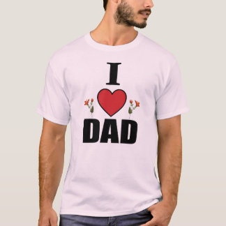 I Liebe Vater Schlaflose T - Shirt Geschenk für Va