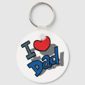 I LIEBE VATER SCHLÜSSELANHÄNGER (Rückseite)