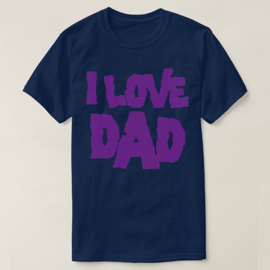 I LIEBE VATER T-Shirt (Design vorne)