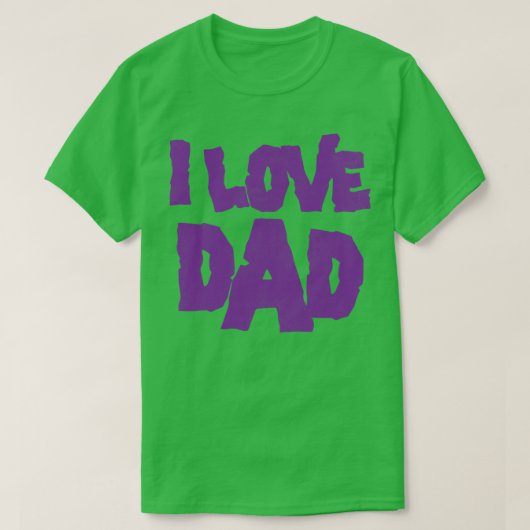 I LIEBE VATER T-Shirt (Design vorne)