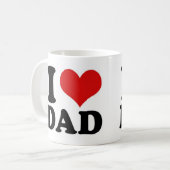 I LIEBE-VATER - Tasse (Vorderseite Links)