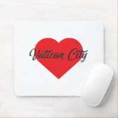 I Liebe Vatikanstadt Mousepad (Mit Mouse)