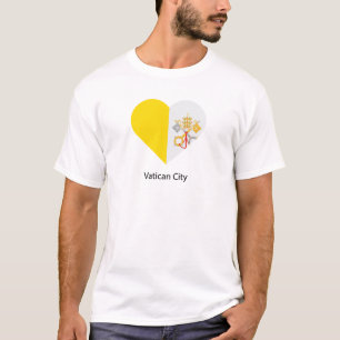 I Liebe Vatikanstadt T-Shirt