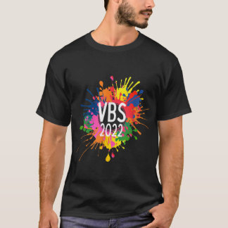 I Liebe VBS 2022 Crew Urlaub Bibel School Paint S T-Shirt