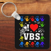 I Liebe VBS Sommerferien Bibelschule Christlich Schlüsselanhänger (Vorderseite)