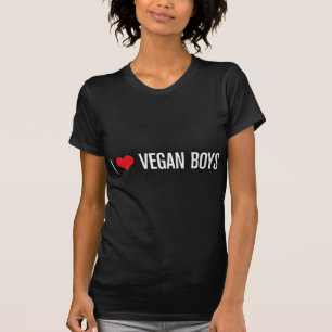 I Liebe-vegane Jungen T-Shirt