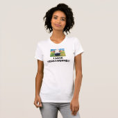 I LIEBE-VEGETARIER!!! T-Shirt (Vorne ganz)