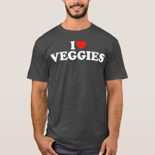 I Liebe Veggies Funny Vegetarian I Liebe Veggies T-Shirt