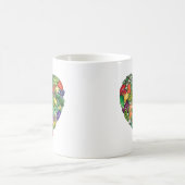 I Liebe Veggies Kaffeetasse (Mittel)