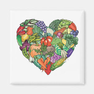 I Liebe Veggies Magnet