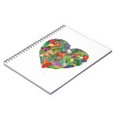 I Liebe Veggies Notizblock (Linke Seite)