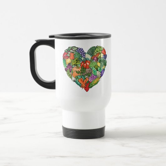 I Liebe Veggies Reisebecher (Links)
