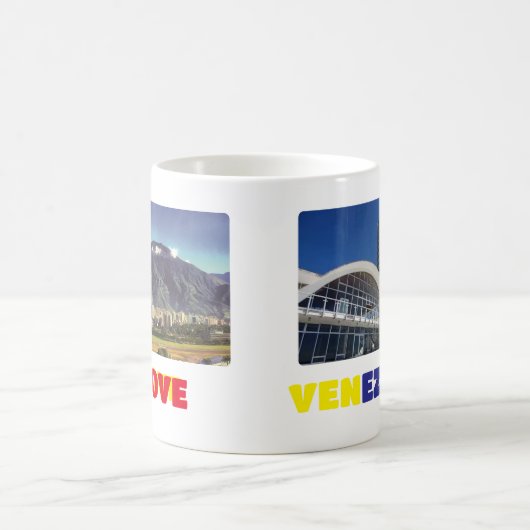 I Liebe Venezuela Ávila Kaffeetasse (Mittel)
