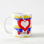 I Liebe Venezuela Kaffeetasse (Links)