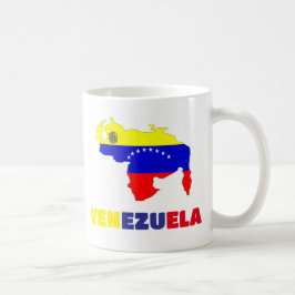 I Liebe Venezuela Karte und Schild Kaffeetasse