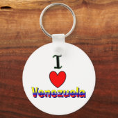 I Liebe Venezuela Schlüsselanhänger (Vorderseite)