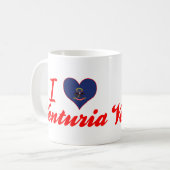 I Liebe Venturia, North Dakota Kaffeetasse (Vorderseite Links)