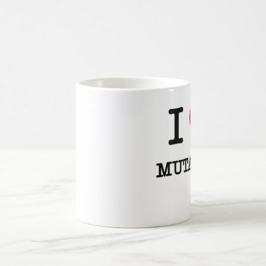 I Liebe-Veränderung Kaffeetasse (Mittel)