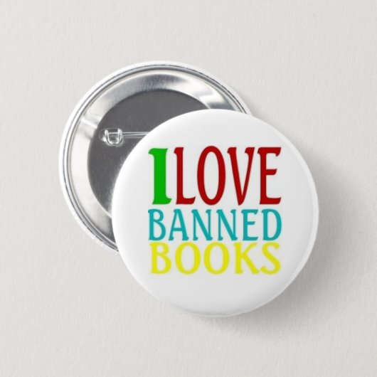 I LIEBE-VERBOTENE BÜCHER BUTTON (Vorne & Hinten)