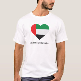 I Liebe Vereinigte Arabische Emirate T-Shirt