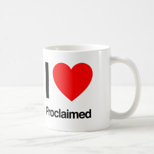 i Liebe verkündet Kaffeetasse