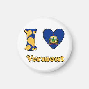 I Liebe Vermont Magnet