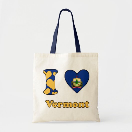 I Liebe Vermont Tragetasche (Vorne)