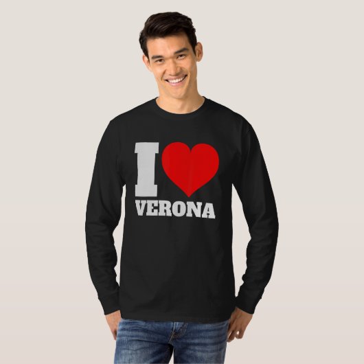 I Liebe Verona I Liebe Verona T-Shirt (Vorne ganz)