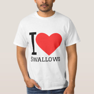 I Liebe verschluckt T-Shirt