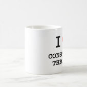 I Liebe-Verschwörungs-Theorien Kaffeetasse (Mittel)