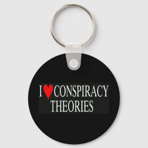 I Liebe-Verschwörungs-Theorien Schlüsselanhänger